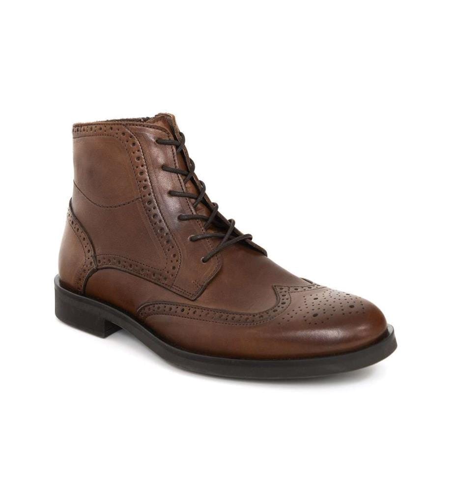 Lederstiefel - Hellbraun