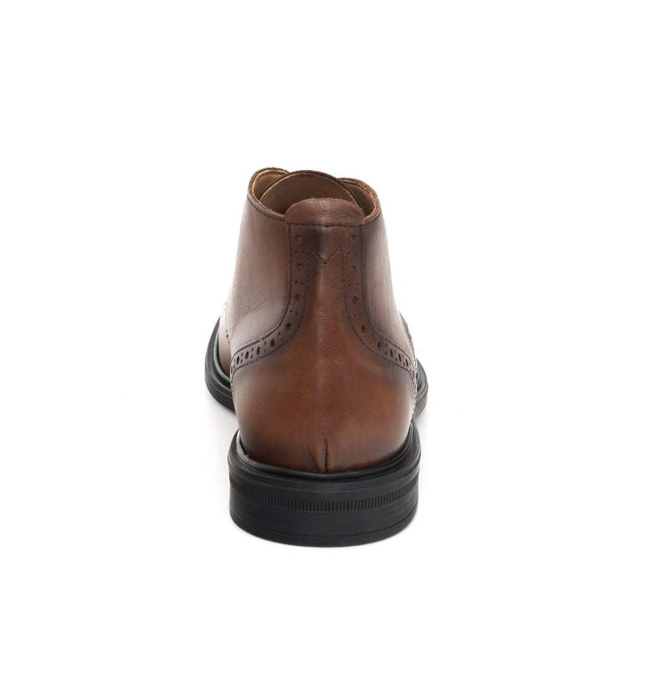Lederstiefel - Hellbraun