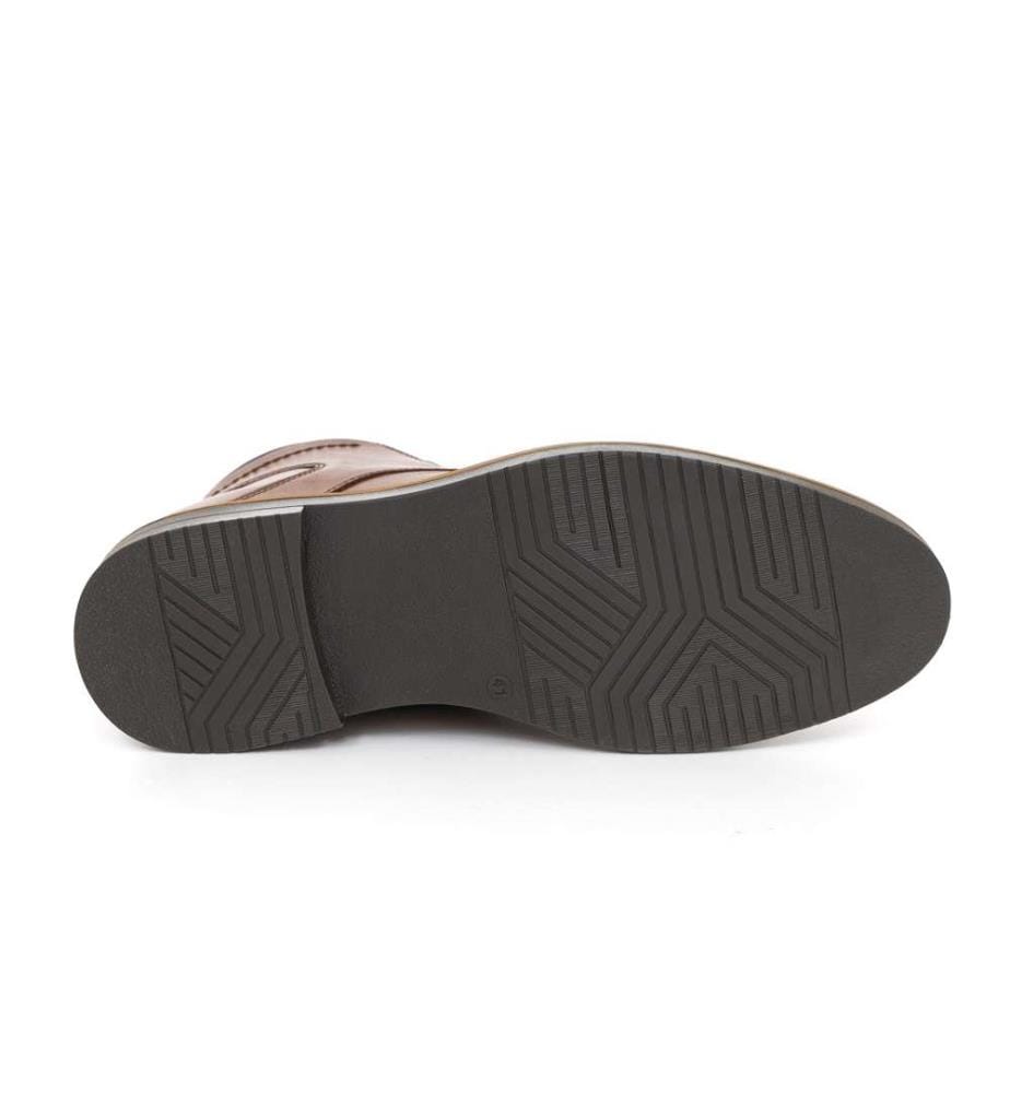 Lederstiefel - Hellbraun