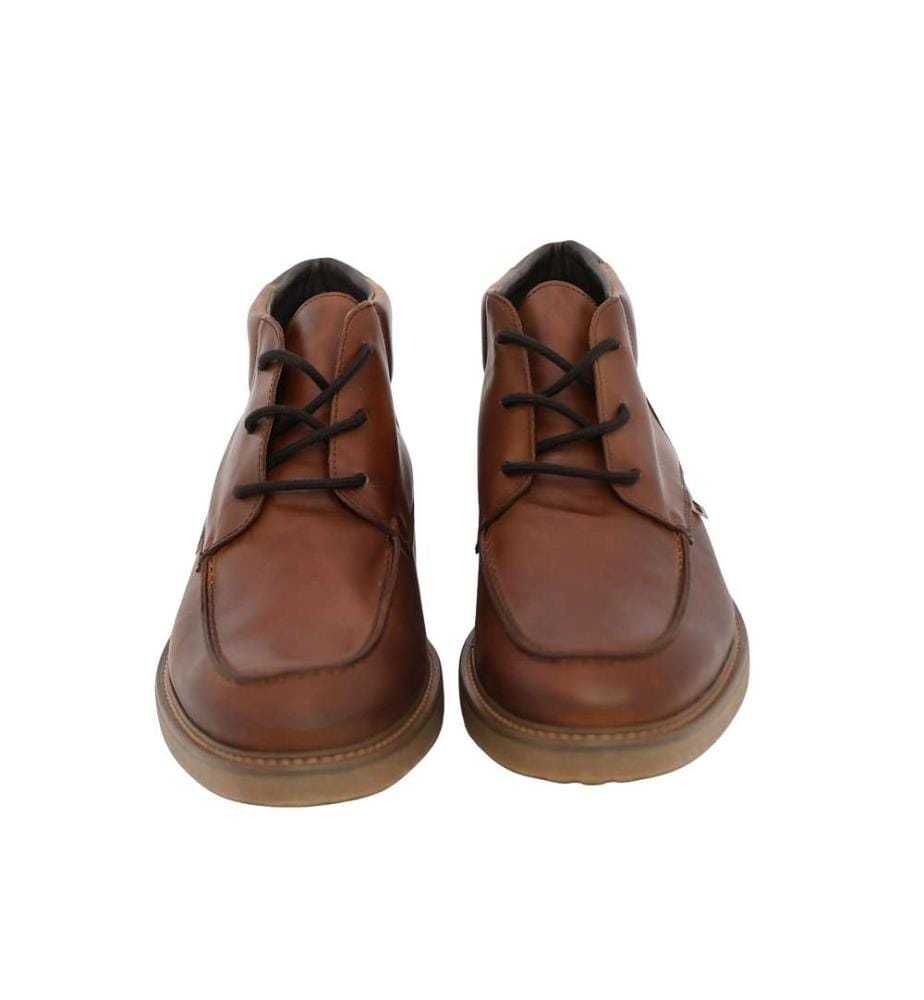 Hellbrauner Lederstiefel