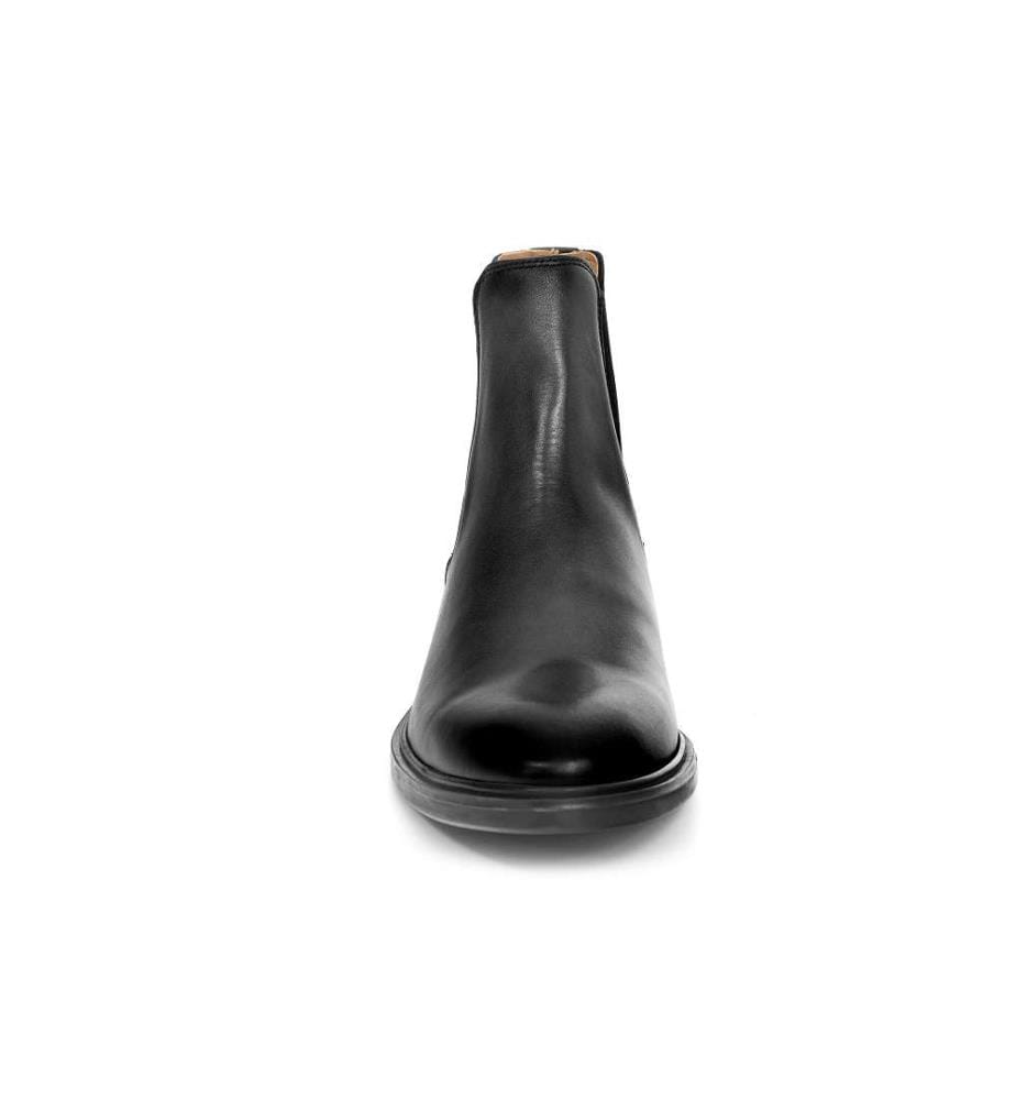 Chelsea Boots aus Leder - Schwarz