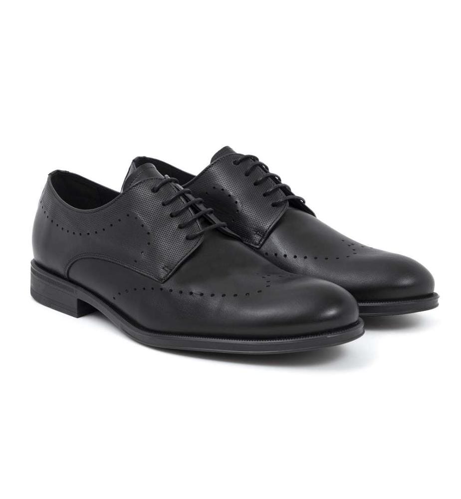 Derby-Schuhe - Schwarz