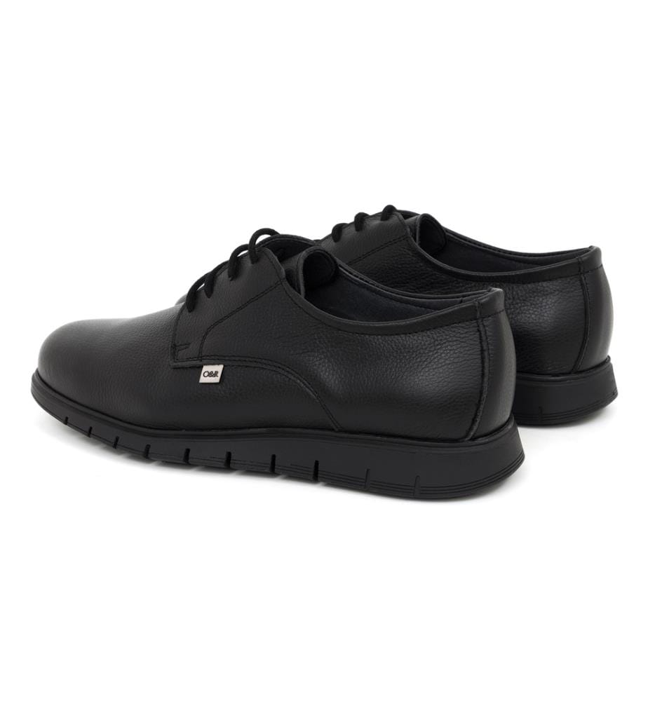 Leder-Derby - Schwarz