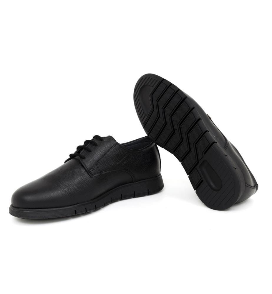 Leder-Derby - Schwarz
