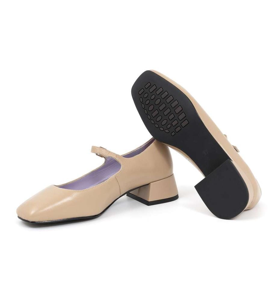 Halbschuhe - Beige