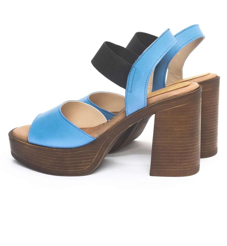 Dressing-Schuhe aus Leder - Blau