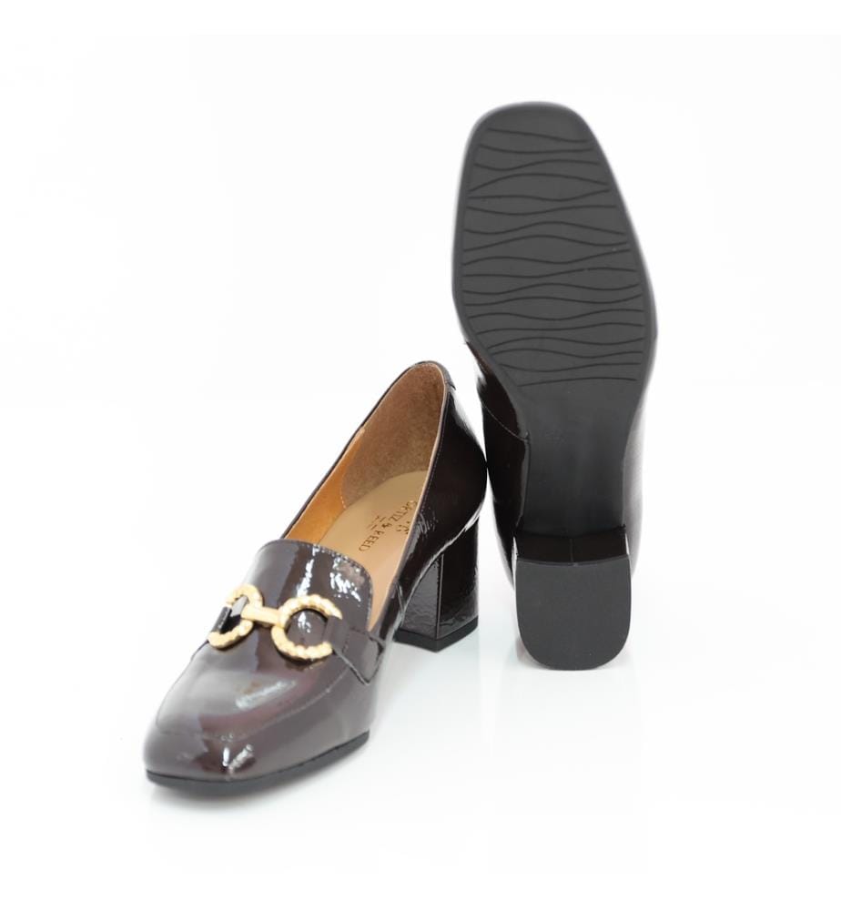 Dressing-Schuhe aus Leder - Braun