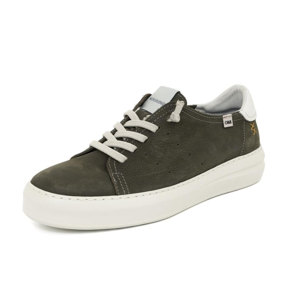 Nubuk Turnschuhe - Grün