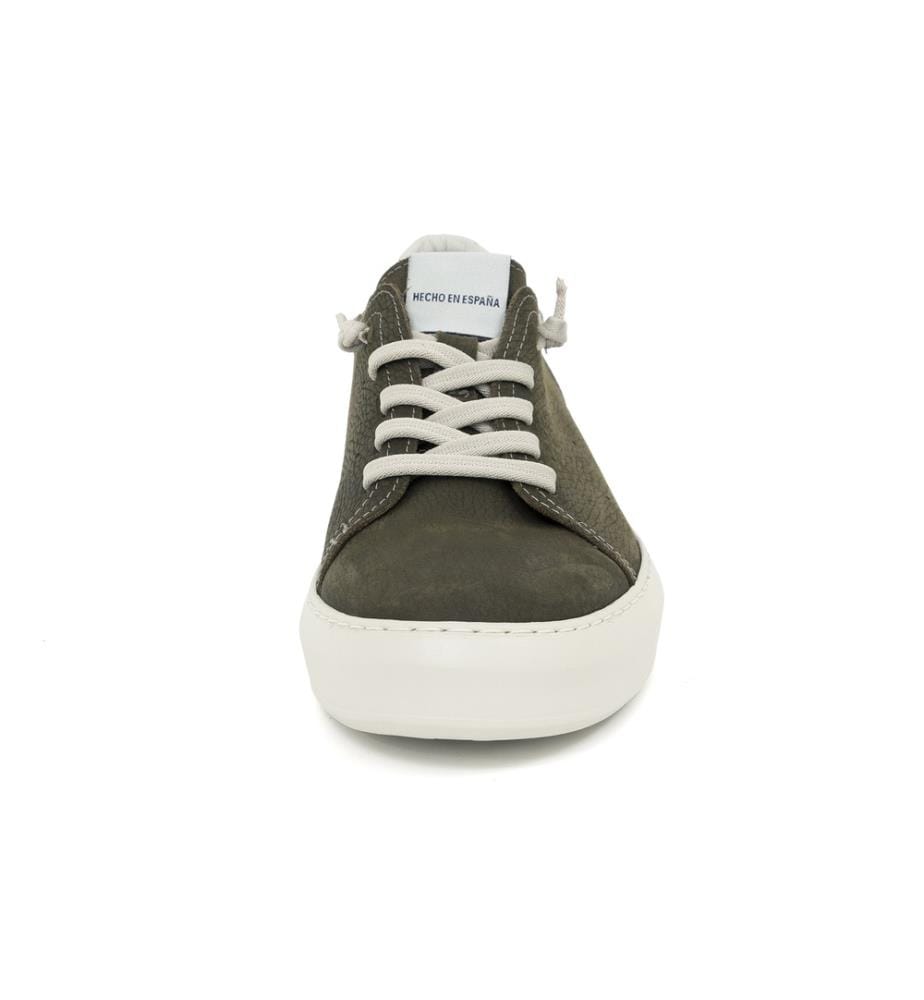 Nubuk Turnschuhe - Grün