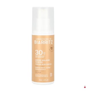 Getönte Sonnencreme Gesicht SPF30 Bio #Beige - 50 ml
