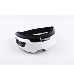 Masseur Oculaire avec Fonction Chauffante - Blanc 
