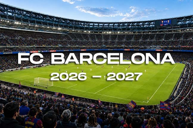 FC Barcelone à domicile août 2026-avril 2027