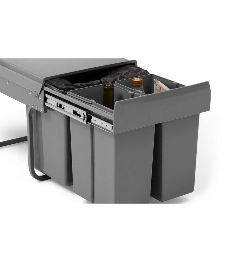 Cassetto di smistamento speciale a 3 scomparti - 31 L
