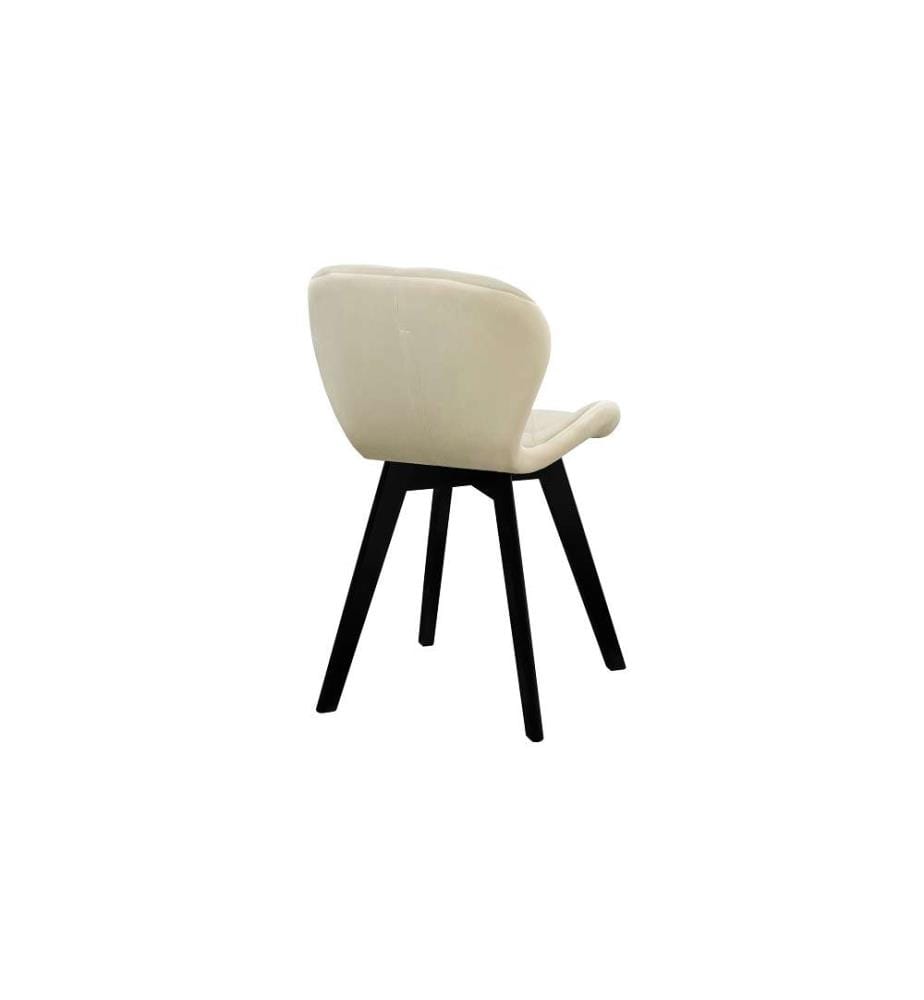 2er-Set Daisy-Stühle 50 x 48 x 79 cm - Creme