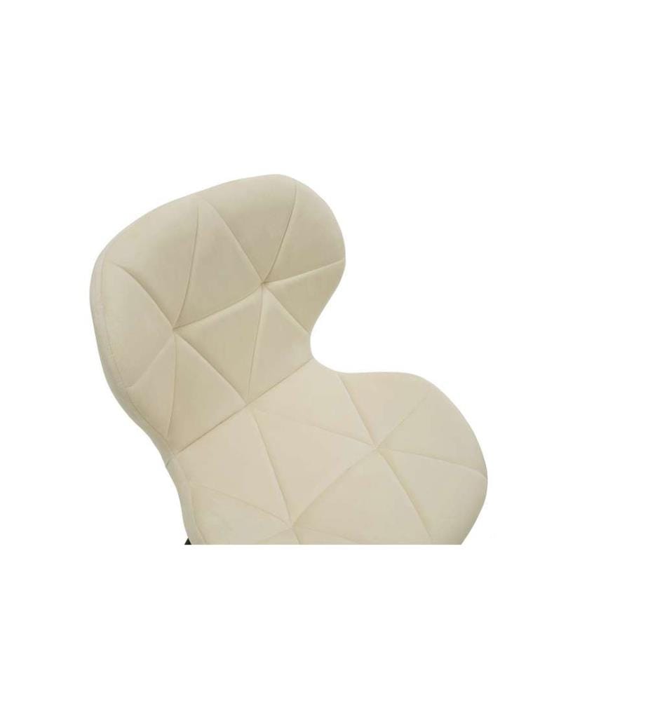 2er-Set Daisy-Stühle 50 x 48 x 79 cm - Creme