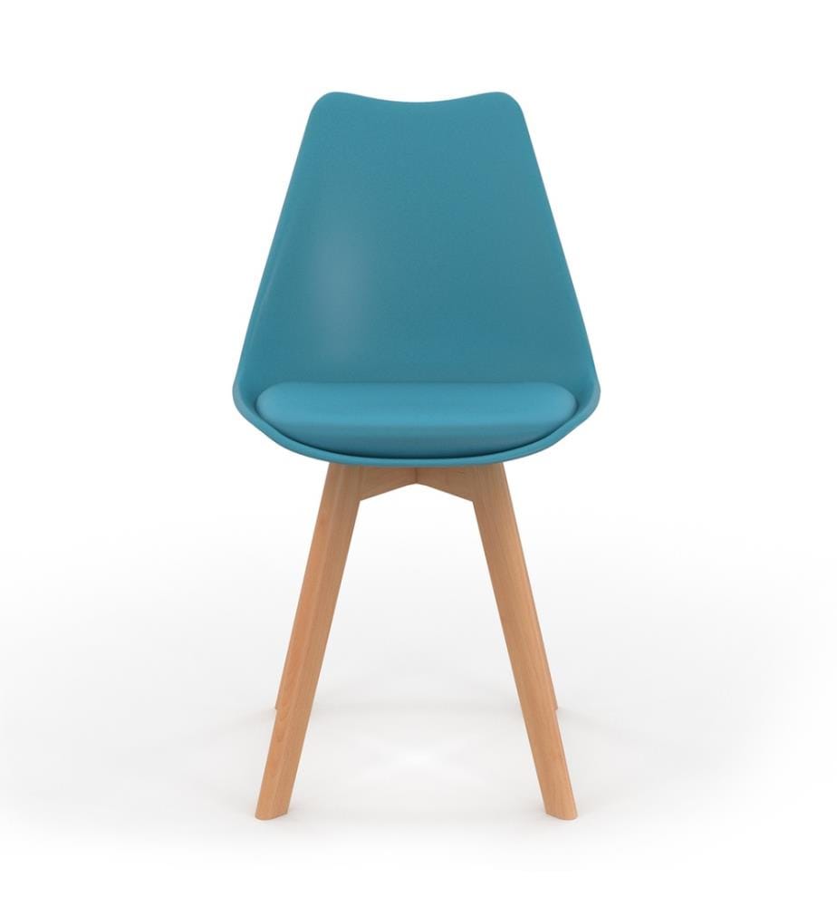 Lot de 6 Chaises Nordia 46 x 51 x 79.5 cm - 4 Coloris