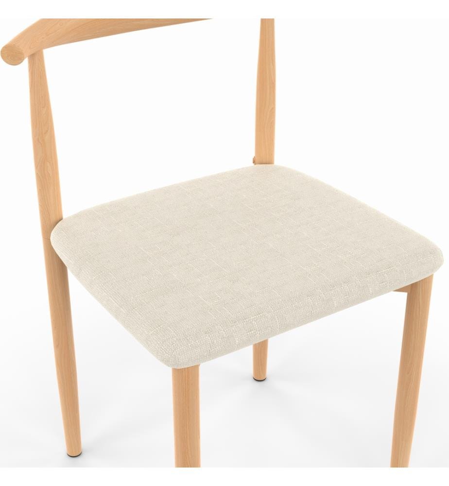 Set di 6 sedie Adam - Beige