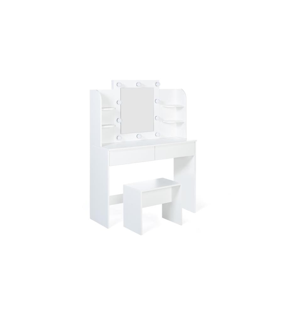 Zita dressing table 108x40x141cm - White