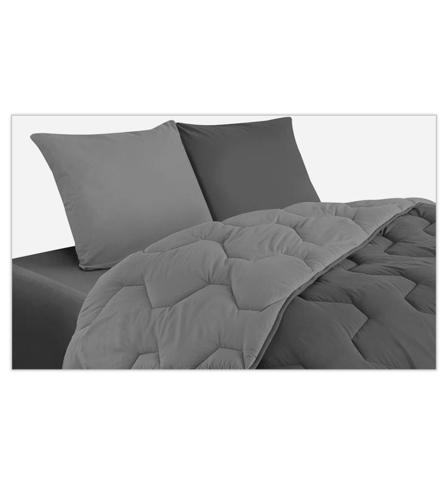 Duvet + 2 Kissen 240x260cm - 300 gsm