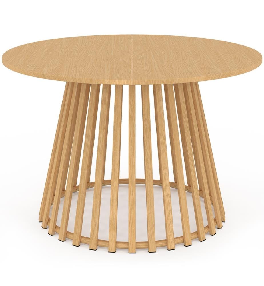 Table de jardin Hortensia ronde Ø120cm - Brun