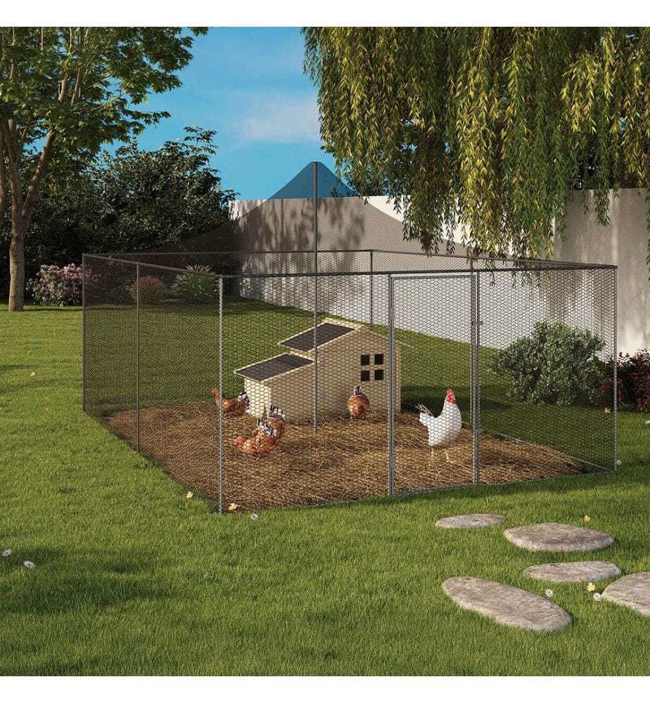 Volière grillagée 12m² - 3x4m