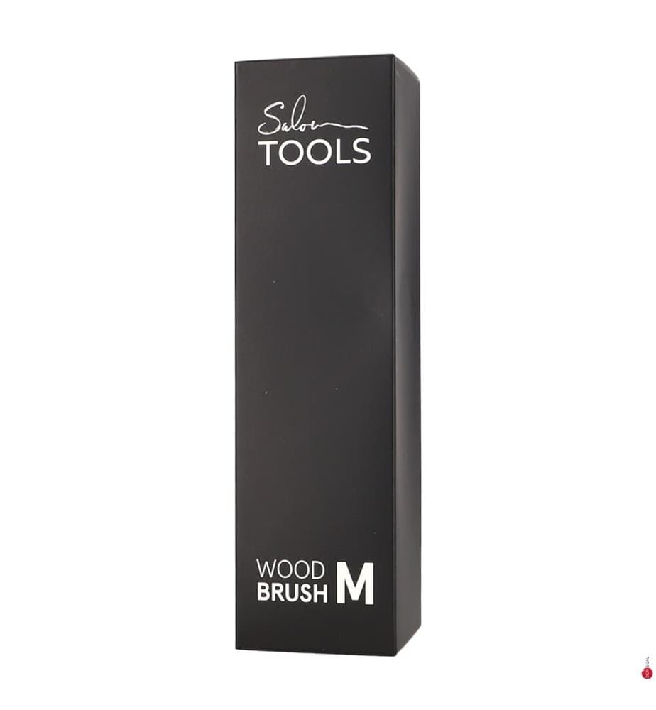 Brosse en Bois M - Noir
