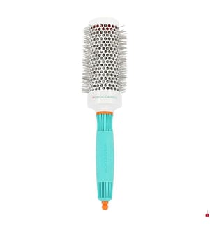 Brosse Ronde en Céramique 45 mm - Bleu Clair et Blanc