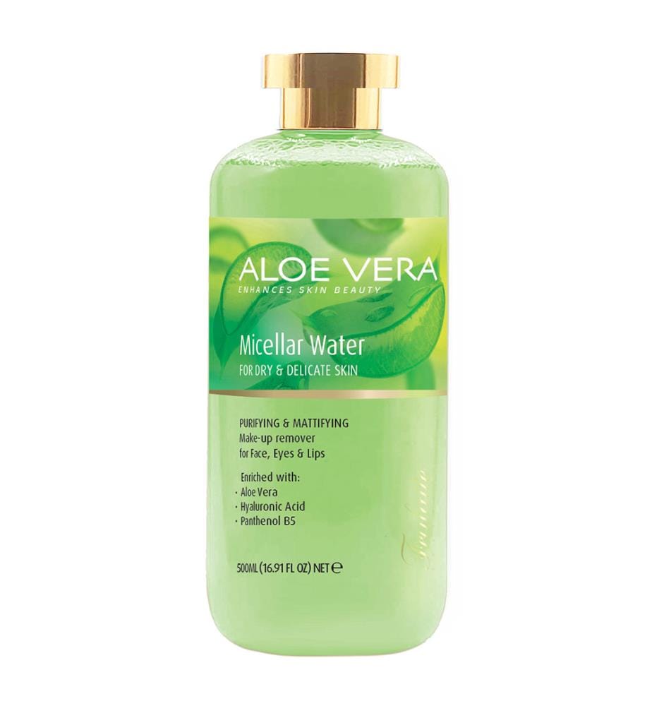 Eau Micellaire à L'Aloe Vera - 500 ml