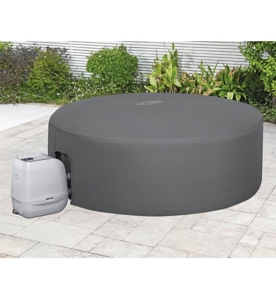 Lay-Z-Spa Runde Thermodecke - Grau
