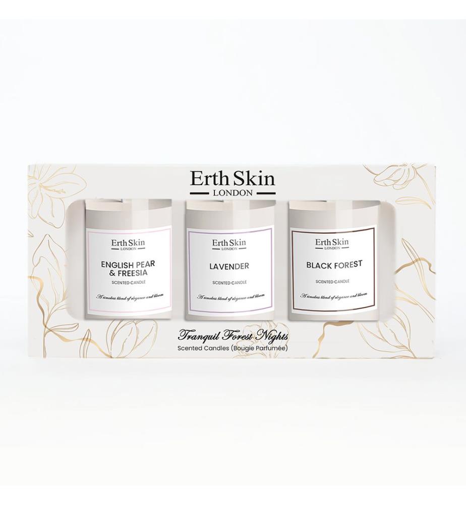 Lot de 3 Bougies Parfumées Tranquil Forest Nights 3 x 50g