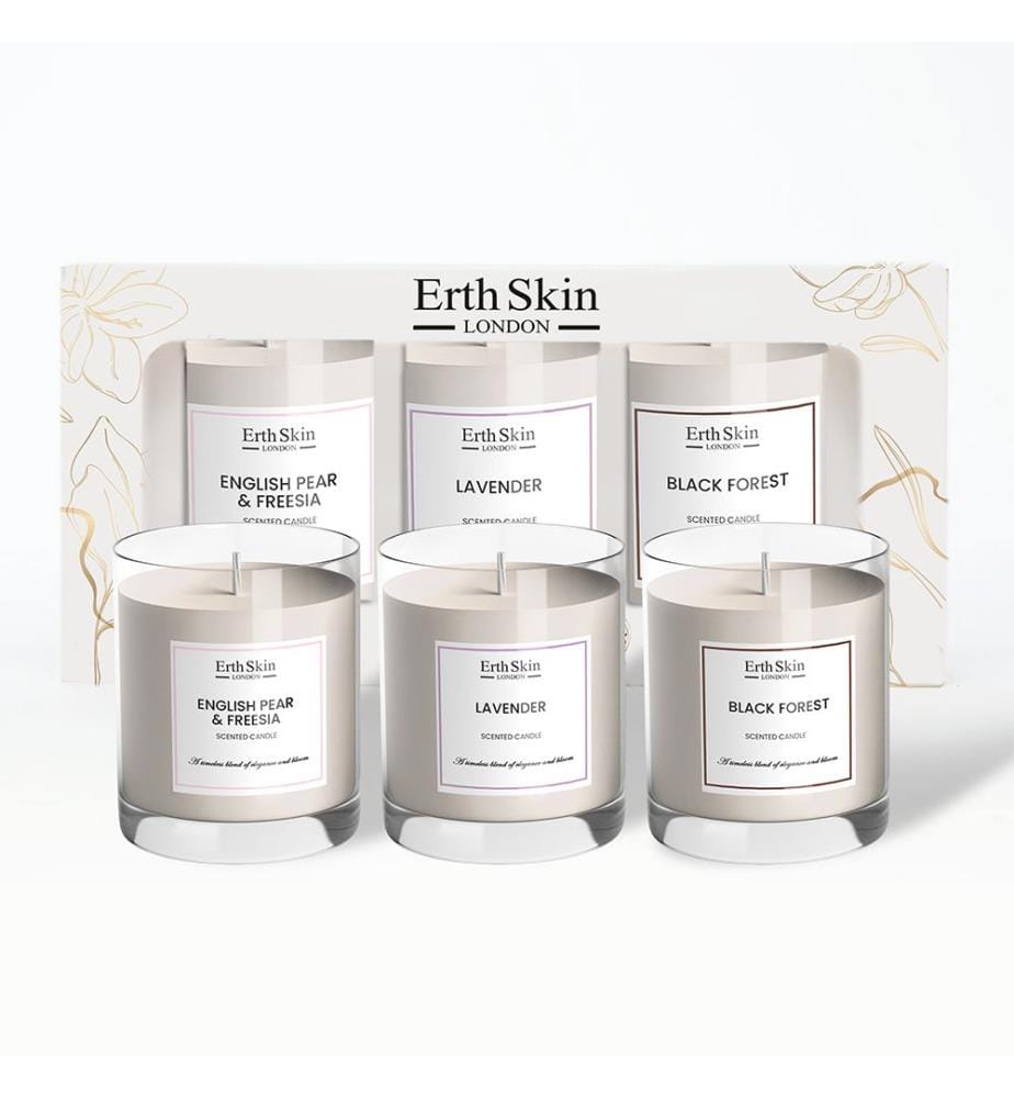 Lot de 3 Bougies Parfumées Tranquil Forest Nights 3 x 50g