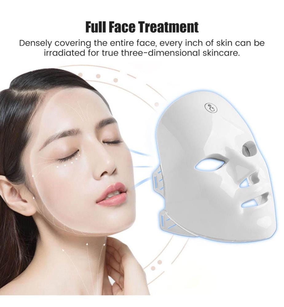Masque LED de Beauté pour le Visage - Blanc