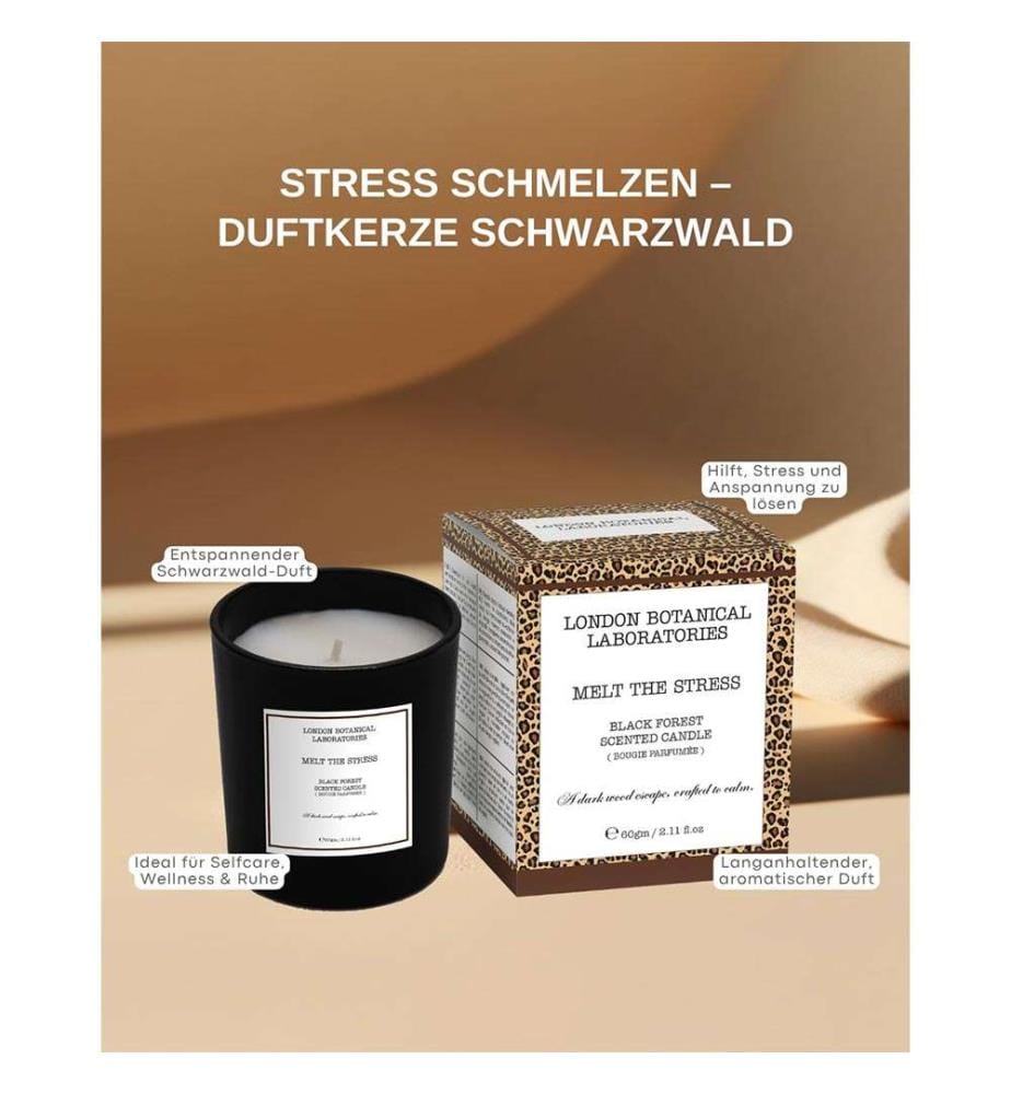 Bougie parfumée Melt The Stress Black Forest