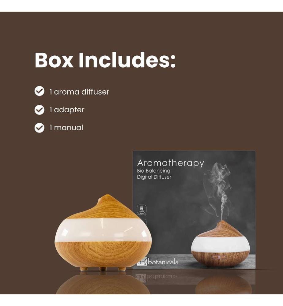 Panneau transparent pour diffuseur d'arômes en bois [USB]