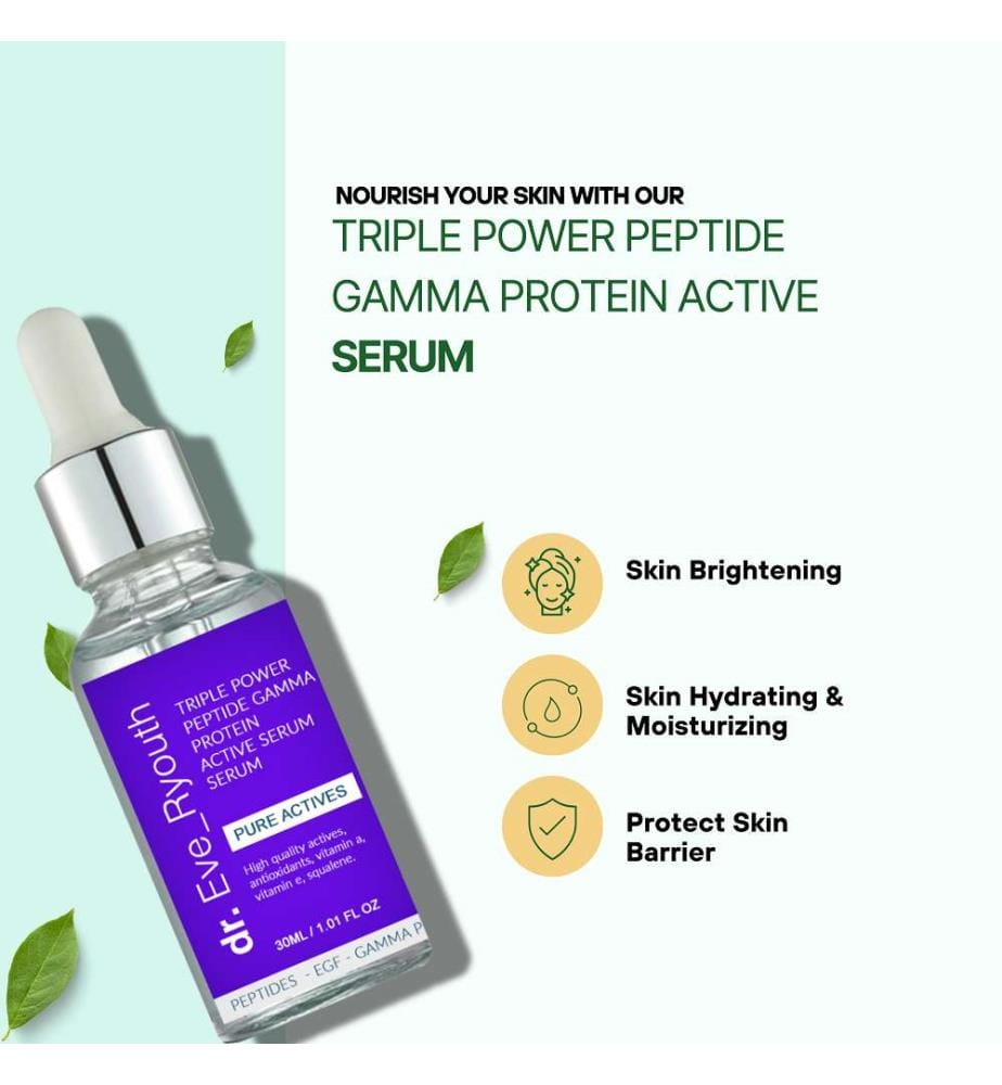 Triple Power Peptide Gamma Protein active Serum - 30 ml