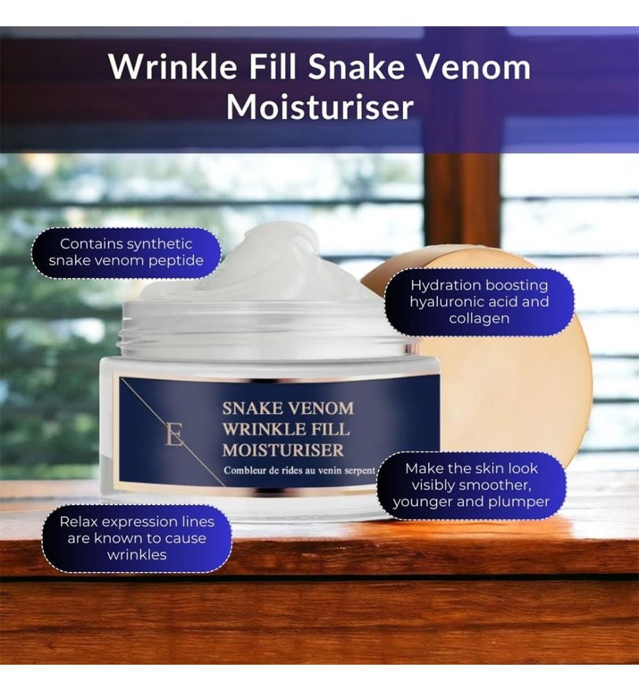 Crème hydratante au venin de serpent Wrinkle Fill 50 ml