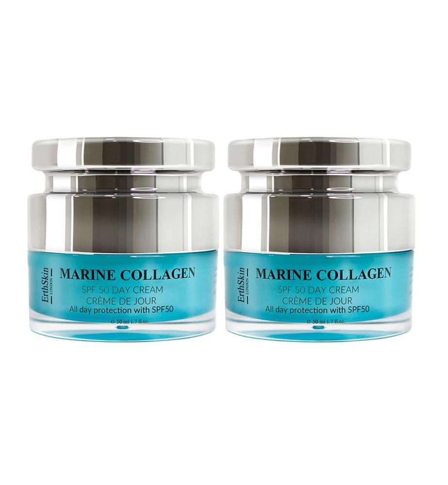 Crème de Jour Marine Collagen SPF50 2 x 50ml