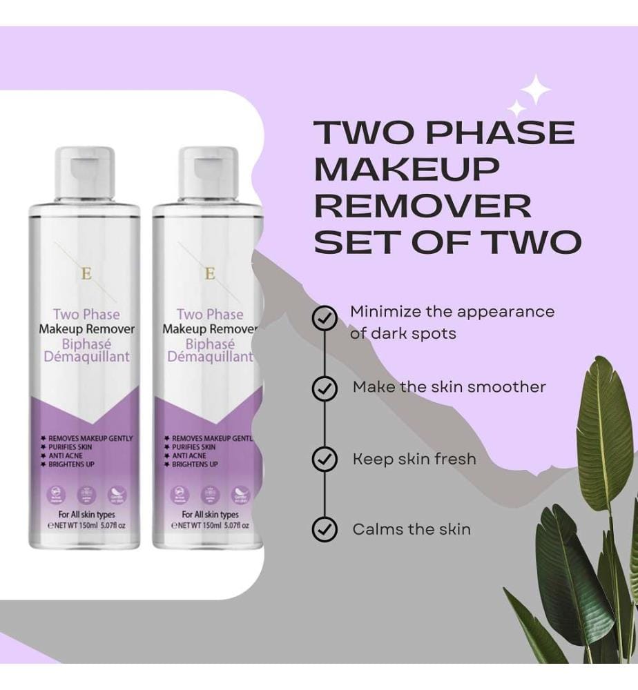 Lot de 2 Phase Makeup Remover - 150 ml