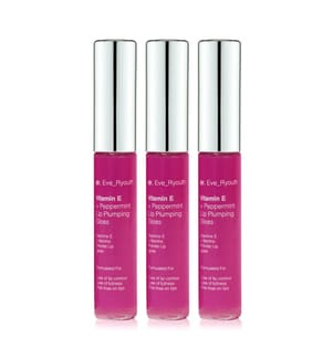 Gloss & Soin 2en1 Vitamin E and Peppirment - 3 x 8 ml