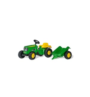 Rolly Toys Véhicule à pédales John Deere avec remorque