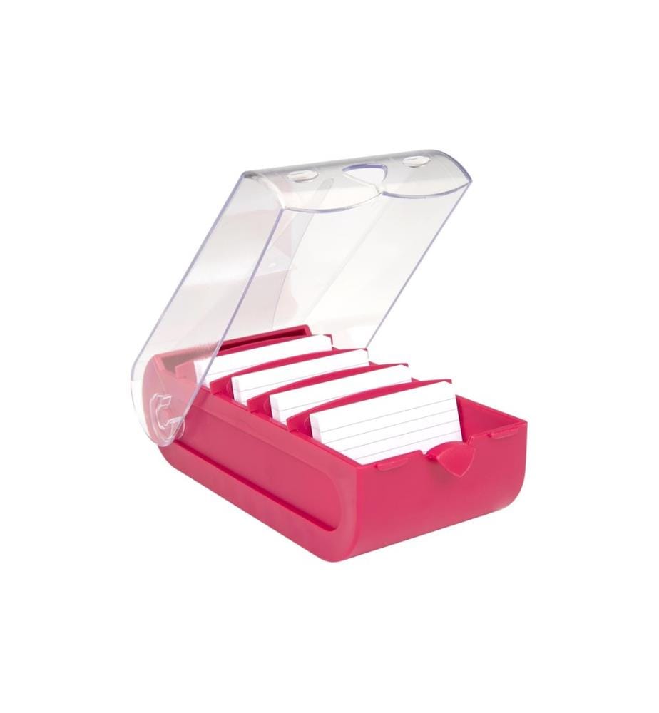 Biella Karteibox Bunny A8 100 Karten, Pink