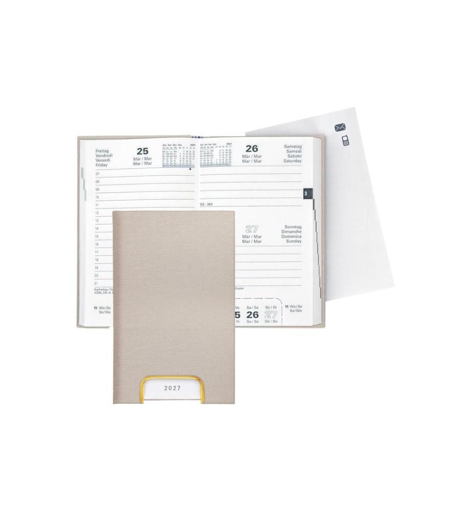Biella Geschäftsagenda Disponent Kein, 2027, Beige