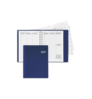 Biella Geschäftsagenda Rex Wire-O Kein, 2027, Dunkelblau