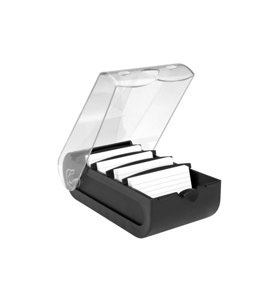 Biella Karteibox Bunny A8 100 Karten, Schwarz