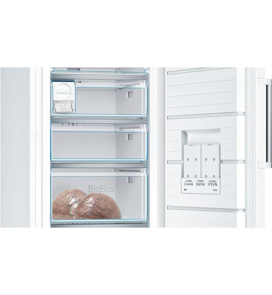 Freistehender Gefrierschrank der Serie 6, 161 x 70 cm - Weiss