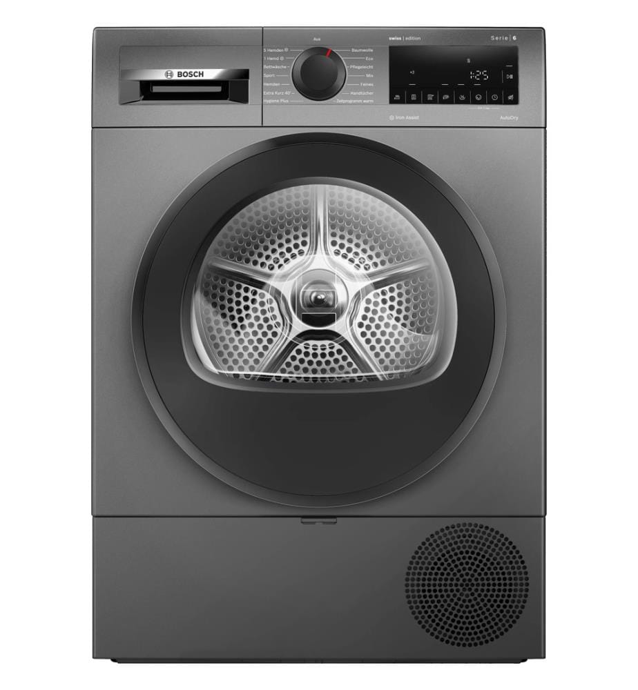Wärmepumpentrockner 8 kg Serie 6 - Dunkelgrau