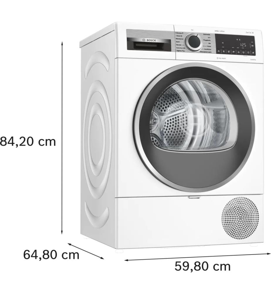 Wärmepumpentrockner Serie 6 8 kg - Weiss