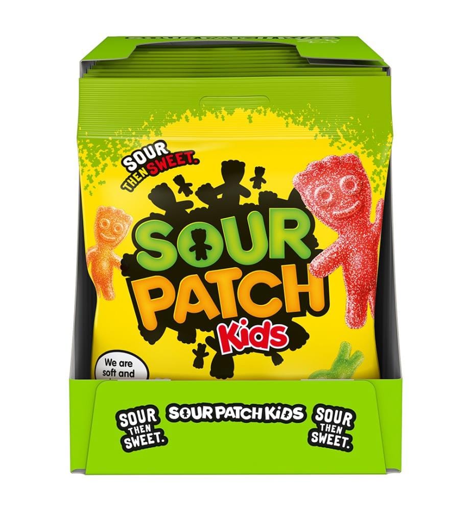 10x Sour Patches Fruchtgummi Beutel  - 140g