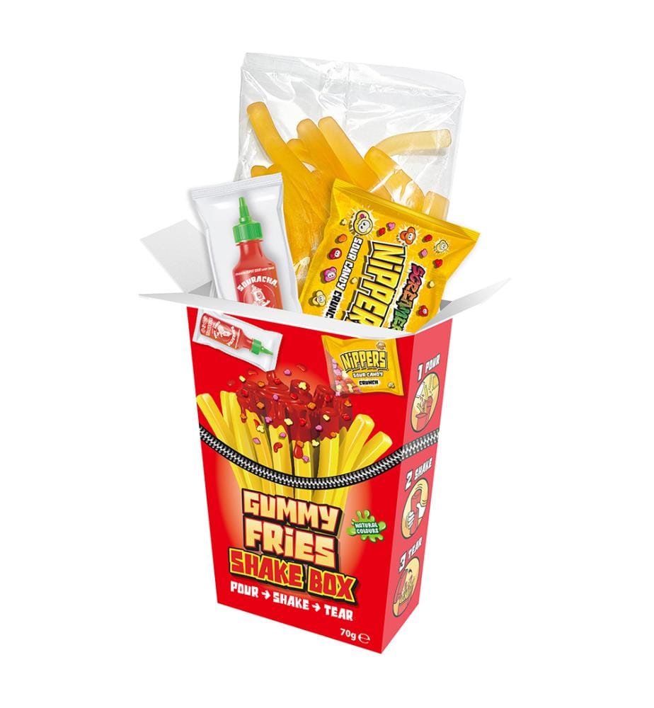 12x ZED Gummy Shake & Snack - 70g - NEU