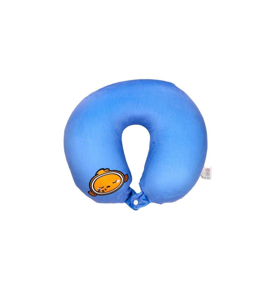 Sombo Coussin de voyage peluche 2 en 1 poisson-clown